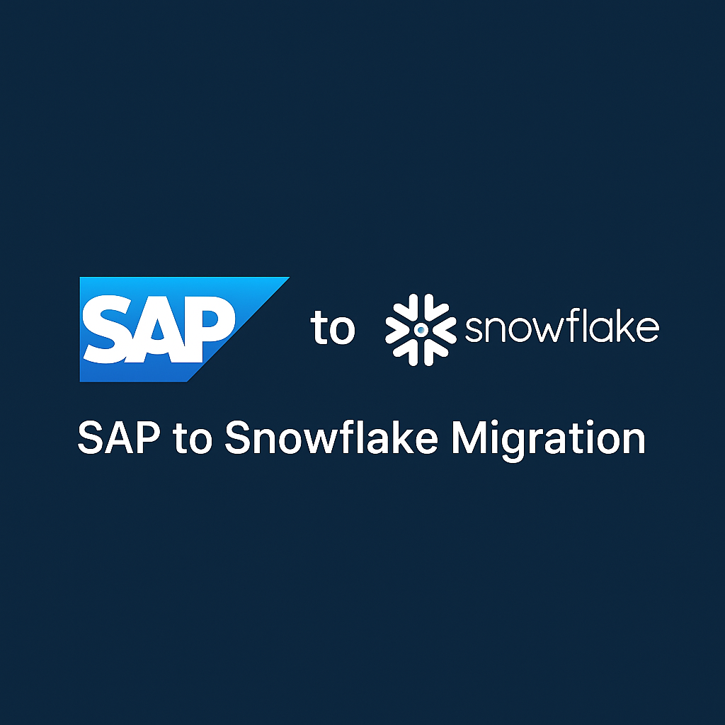 SAP to Snowflake migration